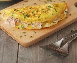 Fitness tuniaková omeleta
