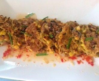 Rosie’s sweetcorn fritters