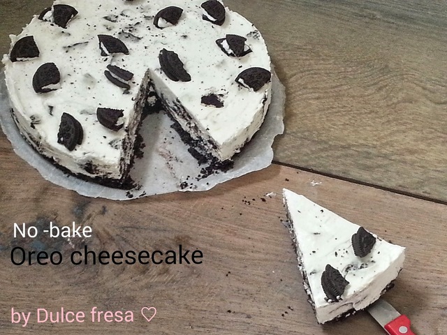 No bake Oreo cheesecake
