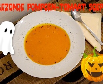 Gezonde Pompoen-Tomaat Soep!