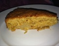 Bolo de pêra caramelizada e amêndoa | Caramelized pear and almond cake