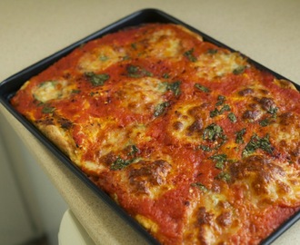 Najlepsie pizza cesto (Jim Laheys method )+ Rajcinovo bazalkova pizza