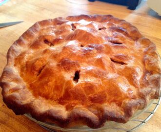 Moravian Chicken Pie ~ Comfort food and even the kids loved it!!  Original Recipe from Cooks Country (with small changes made by me)