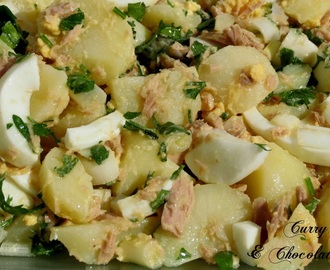 Andalusian potato salad - Spanish recipe
