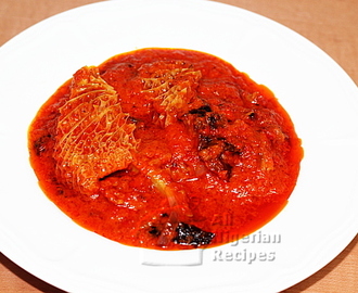 Nigerian Pepper Stew (Obe Ata Din Din)