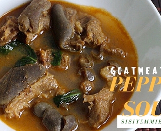 GOAT MEAT PEPPERSOUP