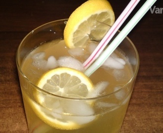 Zázvorovo-citrónová limonáda s karamelom (fotorecept)