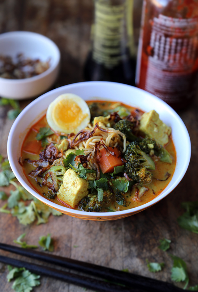 Vegetarian curry (Thai recipe)