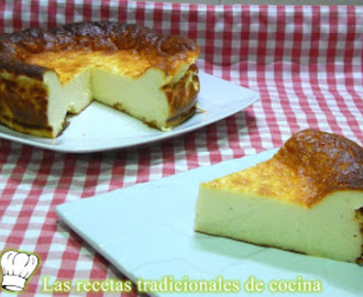 Receta de una tarta de queso deliciosa y muy fácil de preparar
