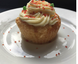 Yummy Apple and cardamom cupcake with gluten free option also
