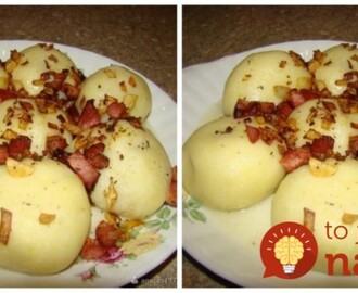 Iné knedle už ani nerobím: 10-minútové zemiakové knedle bez múky a vajec, chutia fantasticky!