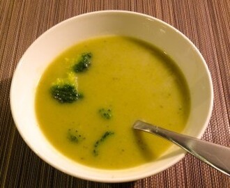 Broccoli kikkererwten soep