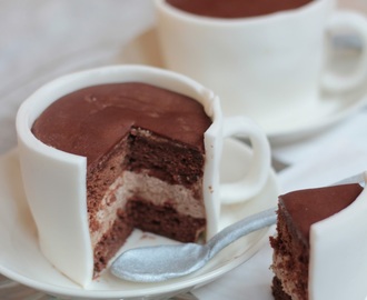 Kahvikuppikakut/ Coffee cup cakes