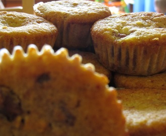 Tej-, tojás- és gluténmentes meggyes muffin
