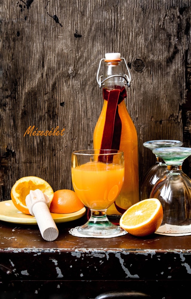 Narancsos-sütőtökös ital