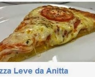 Pizza Leve da Anitta na Ana Maria Braga