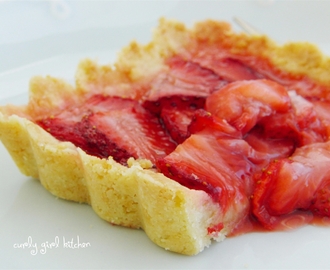 Strawberry Tart for Sunday Breakfast