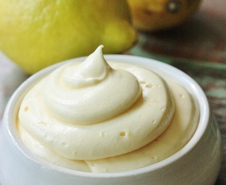 Cream cheese lemon frosting