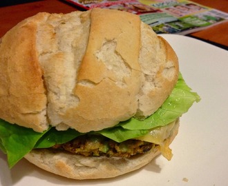 veggie cheese burger