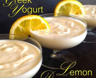 Greek Yogurt  Lemon Delight, The 3-Minute Dessert