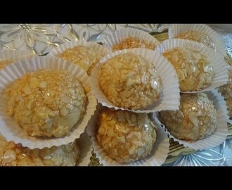 Ghribia aux amandes gâteau Algérien/حلويات العيد : غريبية باللوز, حلويات...