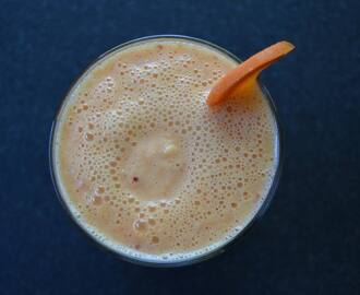 FOOD: Carrot smoothie