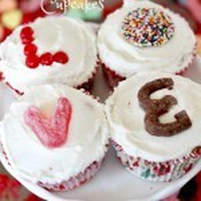 Love Letter Skinny Vanilla Cupcakes