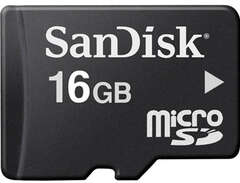 Micro SD Minneskort 16GB