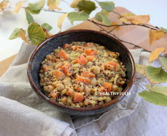 ONE-PAN DHAL AUX PATATES DOUCES