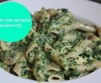 Recept: Pasta met spinazie