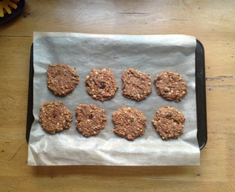 Oatmeal Raisin Walnut Cookies