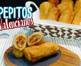 Pepitos Valencianos – Panecillos rellenos – Receta típica Valenciana