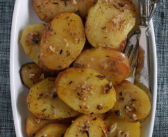 Patatas asadas que se derriten en la boca: deliciosa receta de guarnición
