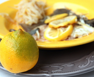 Vajas-citromos lepényhal