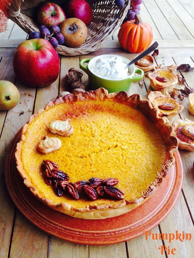 Pumpkin Pie & ses minis! [Foodista Challenge #2]
