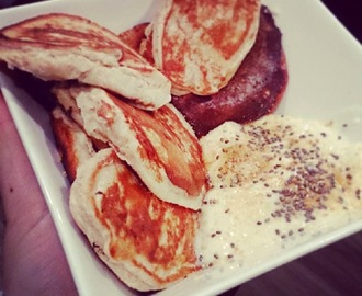 Pancakes!! Perfect breakfast, lunch, dinner or snack :D (gezonde pancakes)