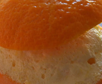 Helado de naranja ligero  ( Para que engordar menos )