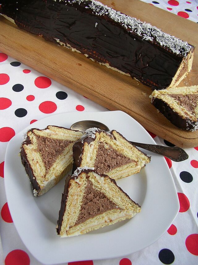 Chatka - ciasto bez pieczenia