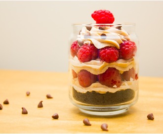 Nutella and Raspberry Cheesecake in Jars