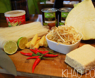Vegan Khao Poon (Thai & Laotian Noodle Soup)