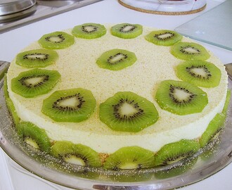 Frischkäse - Kiwi - Torte