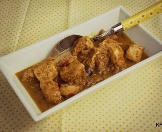 Indiase curry met kip
