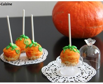 Cake Pop Citrouille {Halloween}