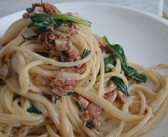 Špagety s kuriatkovo-smotanovou omáčkou