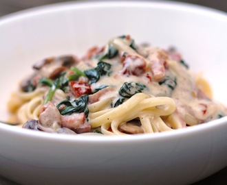 Cheat-recept: pasta met spinazie