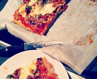 OH MY OATS: Havermout-pizzadeeg, #omdat het kan #omdat het zalig en healthy is!