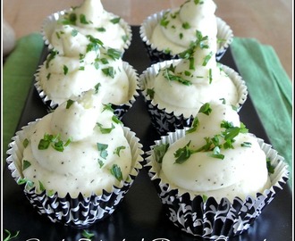 Garlic Mashed Potato Cupcakes