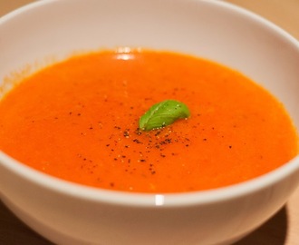 Wat eten we vandaag: Geniale gegrilde paprika soep