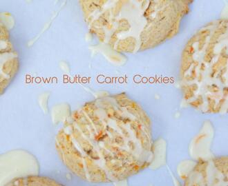 Brown Butter Carrot Cookies