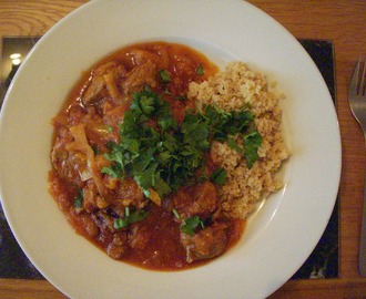 Lamb Tagine with Cous-Cous.